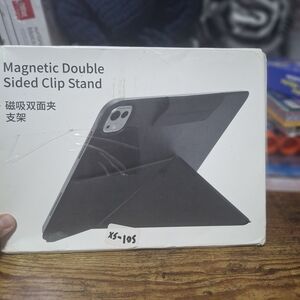 Magnetic Double Sided Clip Stand for Tablets - Black